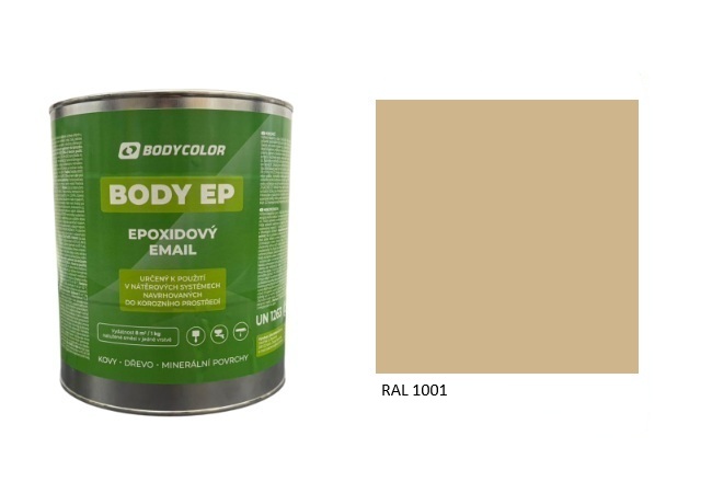 Epoxidová farba 5:1 matná RAL 1001 – béžová 0,75L / 1,125KG