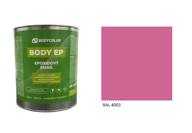 Epoxidová farba 5:1 matná RAL 4003 – vresová fialová 2,25L / 3,62KG