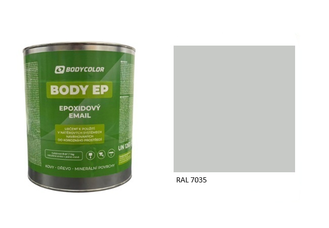Epoxidová farba 5:1 lesklá RAL 7035 – svetlosivá 2,25L / 3,62KG
