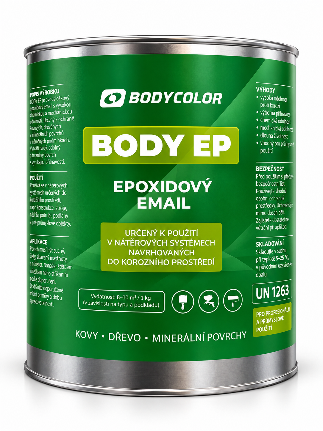 Epoxidové farby POLOMATNÉ 4,5 L / 7,25 kg