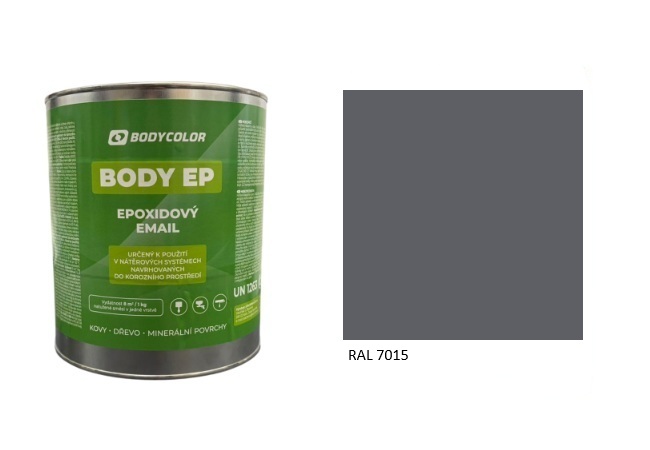 Epoxidová farba 5:1 matná RAL 7015 – bridlicová sivá 2,25L / 3,62KG