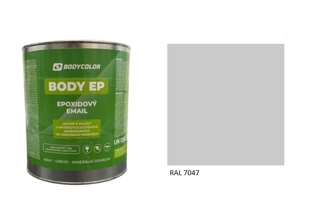 Epoxidová farba 5:1 matná RAL 7047 – telegrey 4 2,25L / 3,62KG