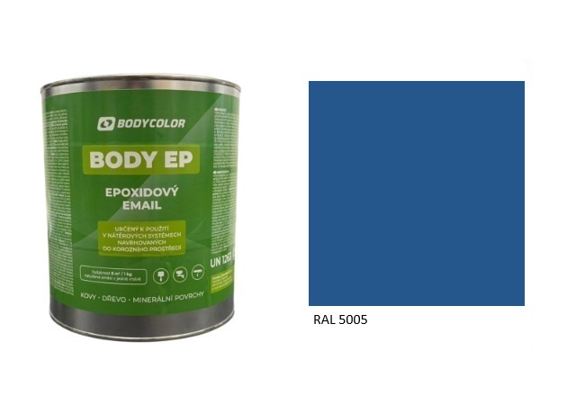 Epoxidová farba 5:1 lesklá RAL 5005 – signálna modrá 4,5L / 7,25KG