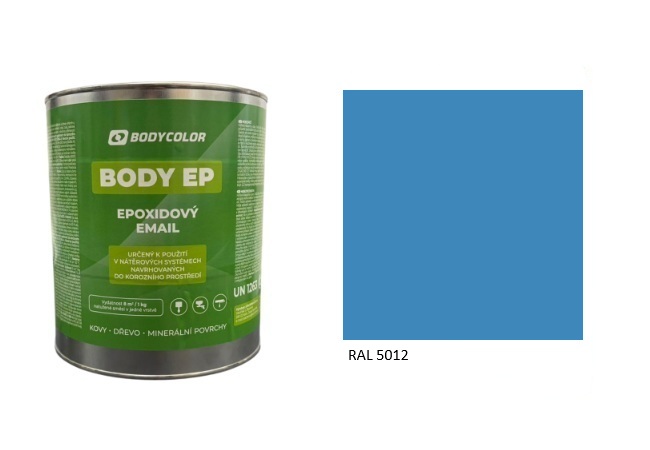 Epoxidová farba 5:1 lesklá RAL 5015 – nebeská modrá 4,5L / 7,25KG