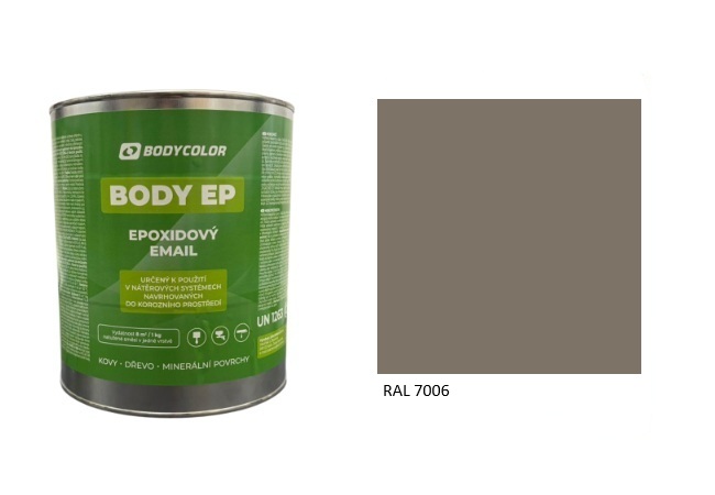 Epoxidová farba 5:1 polomatná RAL 7006 – béžovosivá 2,25L / 3,62KG