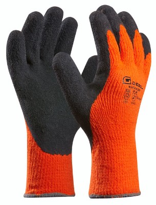 Gebol Pracovné rukavice WINTER GRIP č.11 oranžove