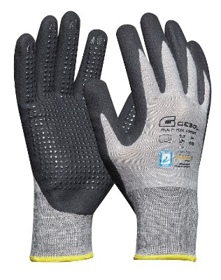 Gebol Pracovné rukavice MULTI-FLEX COMFORT č.9, bezšvové, bavlnené s PU ochrannou vrstvou