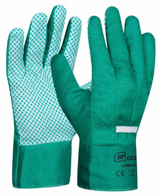 Gebol Pracovné rukavice GARDEN BASIC, č.9 dámske, béžové s pleteným patentom
