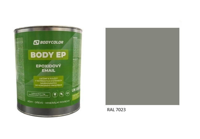 Epoxidová farba 5:1 polomatná RAL 7032 – štrková sivá 4,5L / 7,25KG