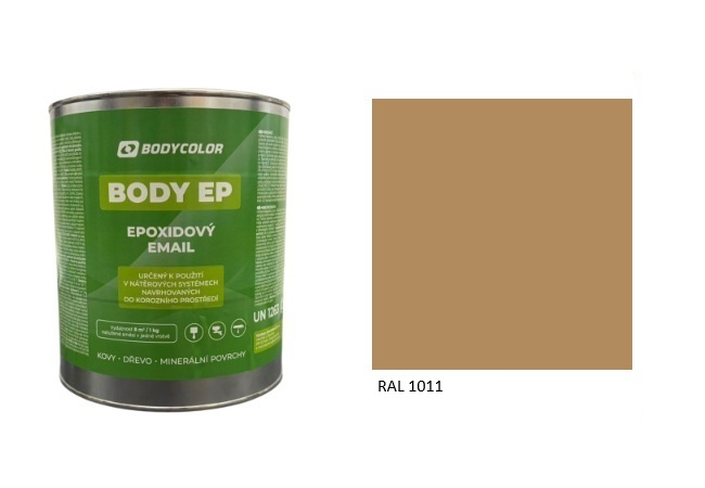 Epoxidová farba 5:1 lesklá RAL 1011 – hnedobéžová 0,75L / 1,125KG