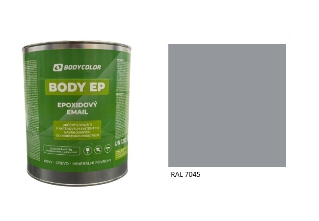 Epoxidová farba 5:1 lesklá RAL 7045 – telegrey 1 4,5L / 7,25KG
