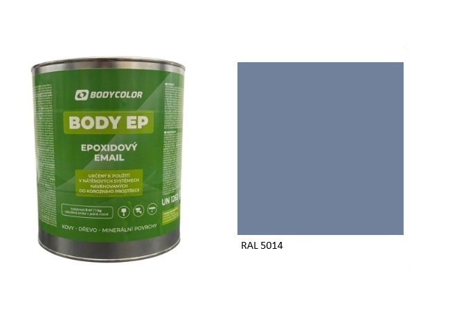 Epoxidová farba 5:1 lesklá RAL 5014 – holubia modrá 0,75L / 1,125KG