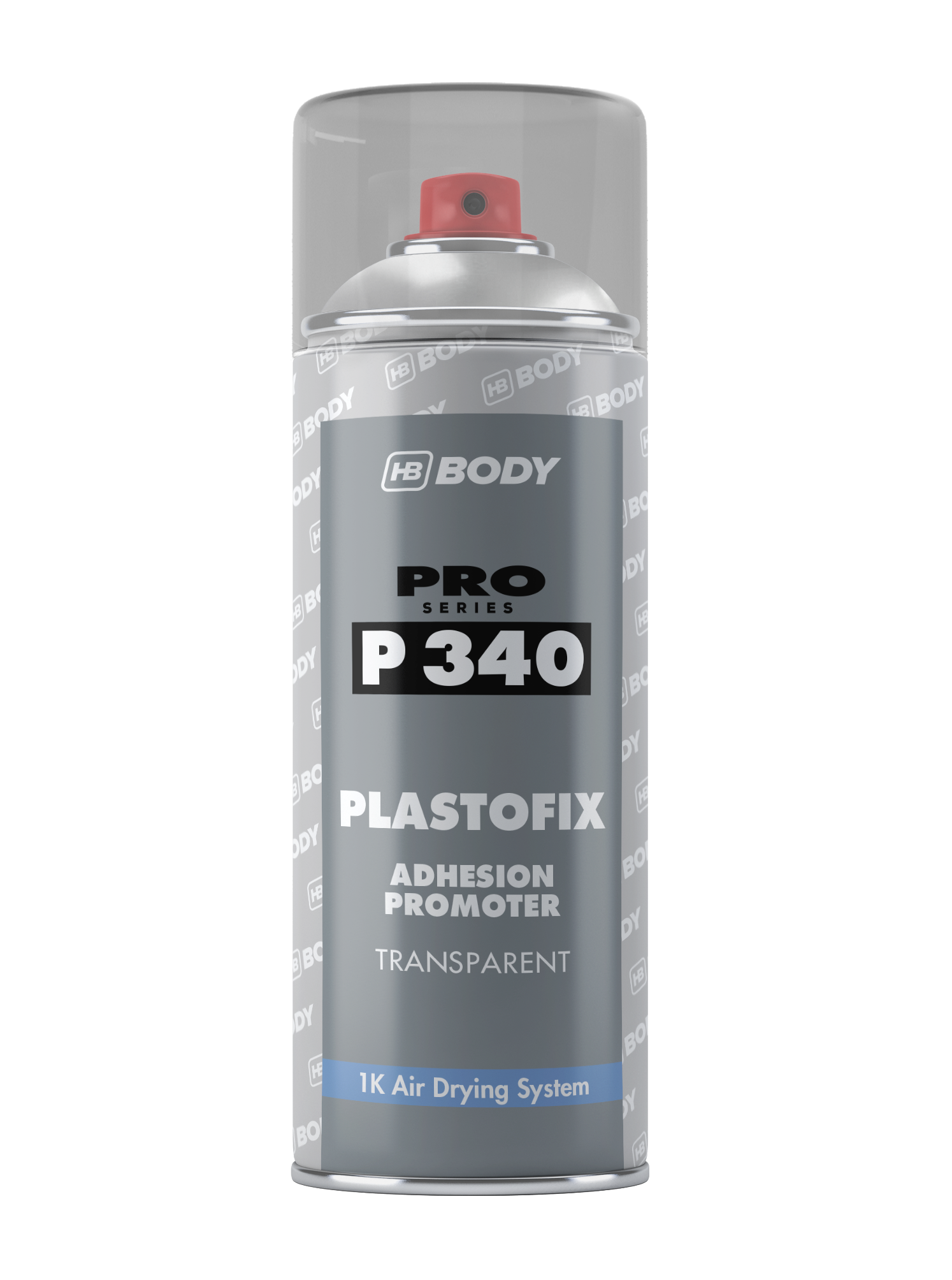 HB BODY plastofix 340 - základ na plasty v spreji transparent 400ml
