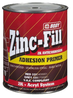 HB BODY ZINC FILL 320 - 2k zinková antikorózna farba šedá 1L
