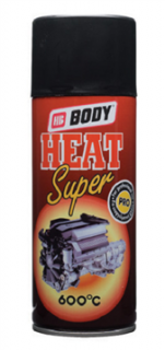 HB BODY 418 super heat - sprej DO VÝSOKÝCH TEPLÔT 600°C strieborný 400ML