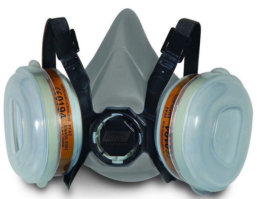 Respiračná maska dvojfiltrová A2P2