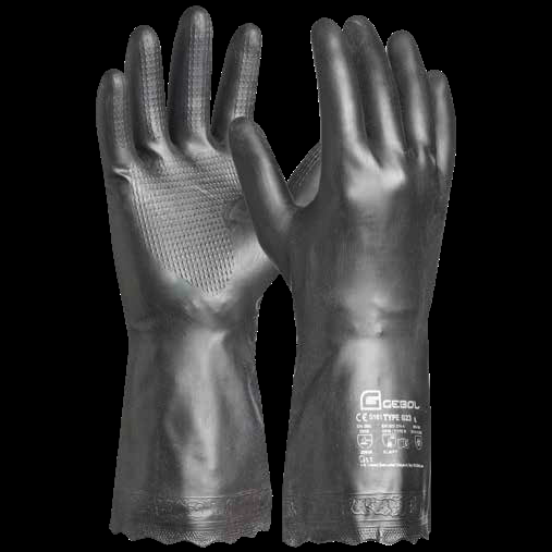 Gebol CAROSTAR rukavice odolné voči kyselinám a olejom L