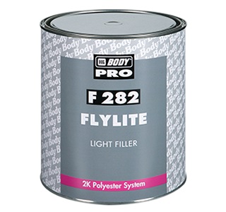 HB BODY tmel F282 Flylite svetlo šedý 3L