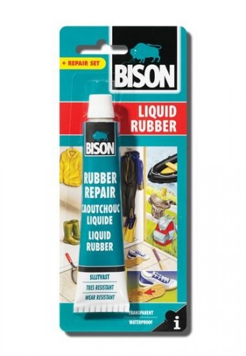 BISON Liquid rubber, tekutá guma na opravu všetkých druhov materiálov 50ml