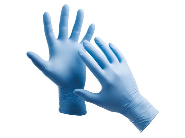 ESCAL nitrilové rukavice modré XL 100ks